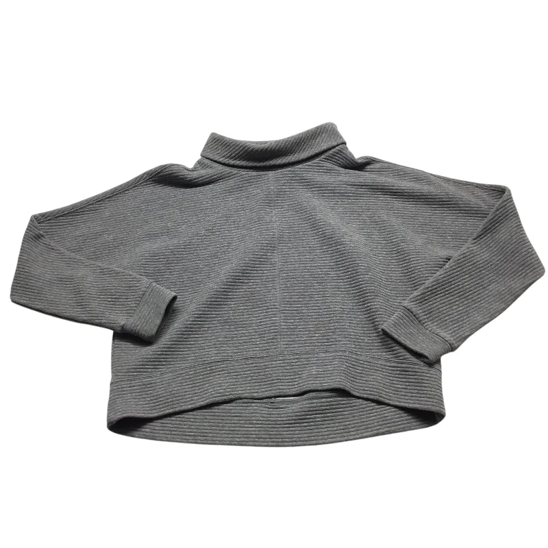 Top Long Sleeve By Zella In Grey, Size: M