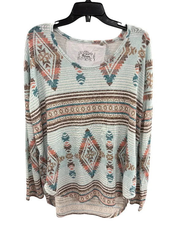 Top Long Sleeve By Clothes Mentor In Multi-colored, Size: Xl