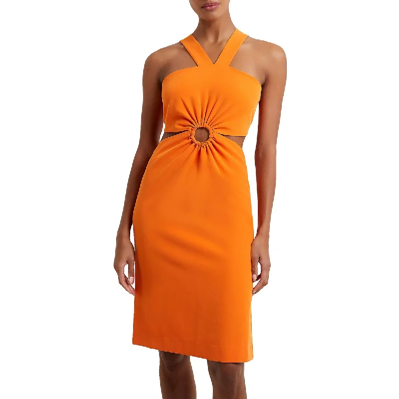 French Connection Womens Cutout Mini Cocktail And Party Dress