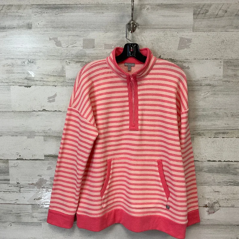 Top Long Sleeve By Talbots In Pink, Size: L