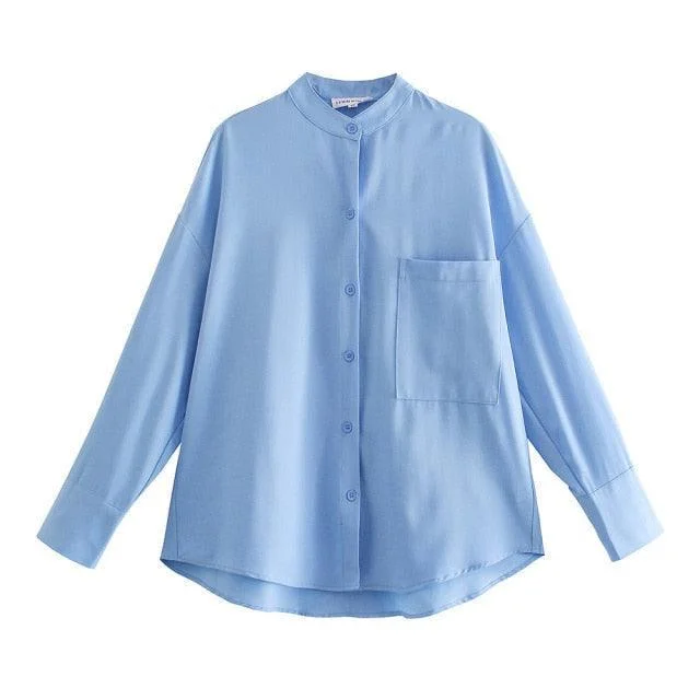 Light Blue Blouse