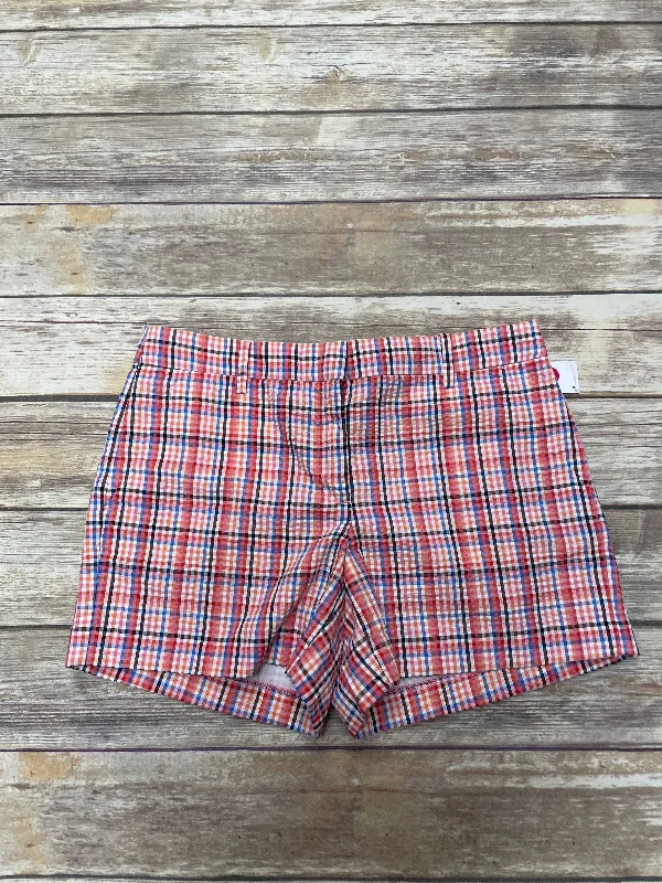 Plaid Pattern Shorts Loft, Size 6