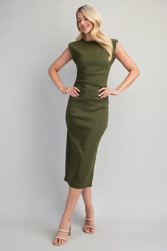 Cassandra Maxi Dress - Olive