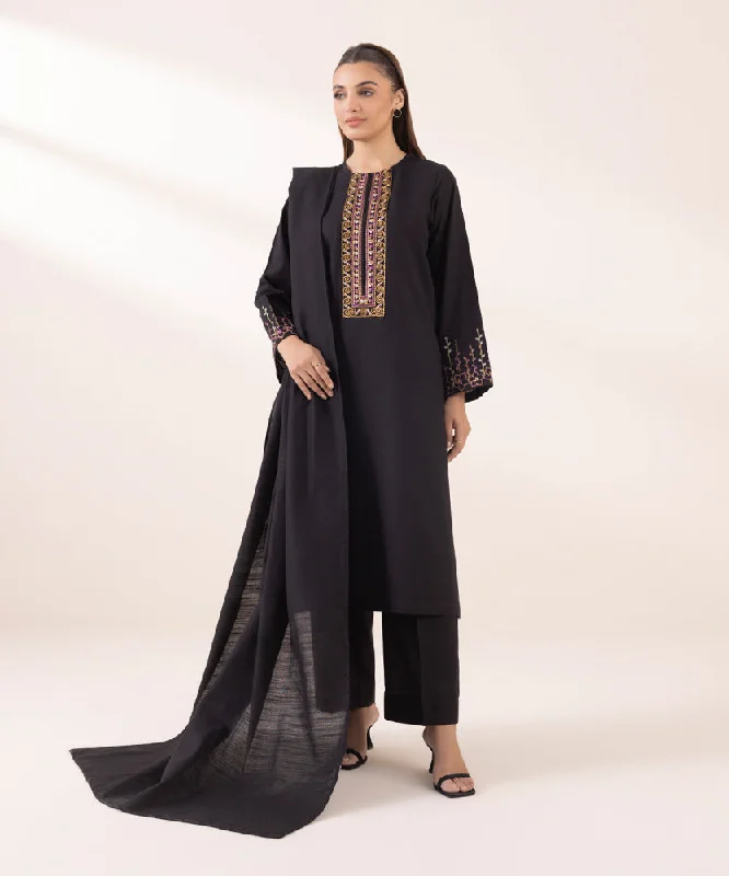 Solid Khaddar Dupatta