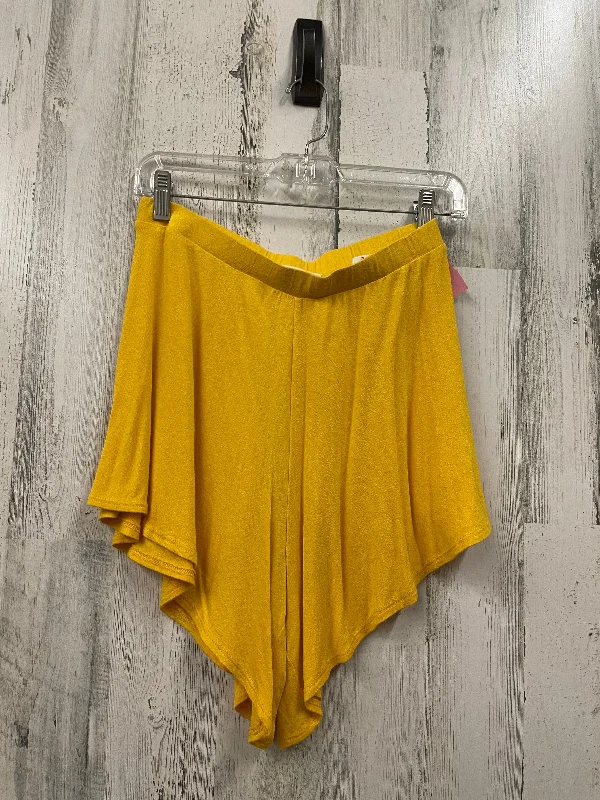 Yellow Shorts Free People, Size S