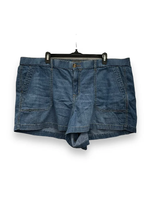 Shorts By Torrid In Blue Denim, Size: 20