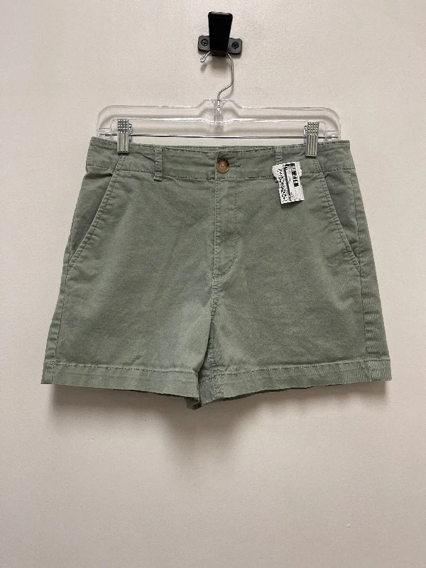 Green Shorts Loft, Size 4