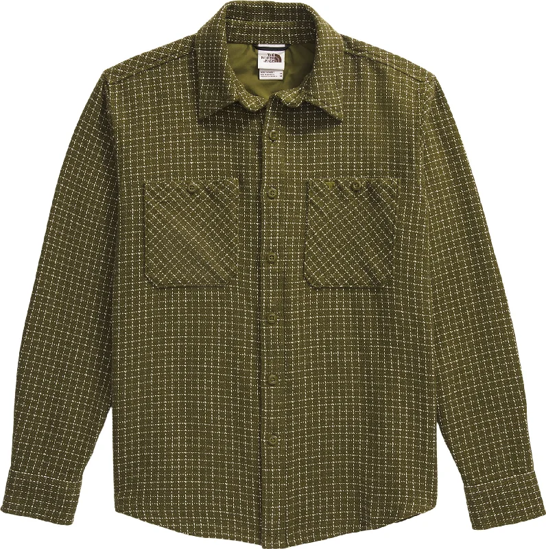 Forest Olive Grid Plaid