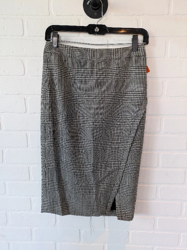 Houndstooth Skirt Midi Limited, Size 0