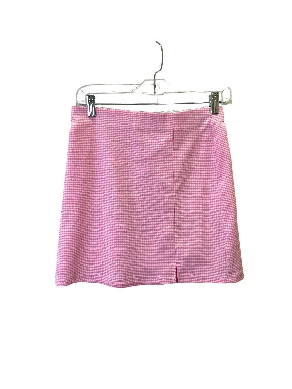 Pink Skirt Mini & Short By Topshop, Size: 6