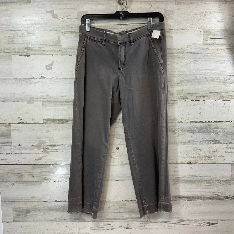 Pants Cropped By Pilcro In Grey, Size: 6