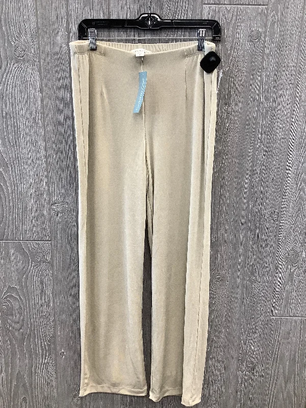 Pants Lounge By Coldwater Creek In Tan, Size: M