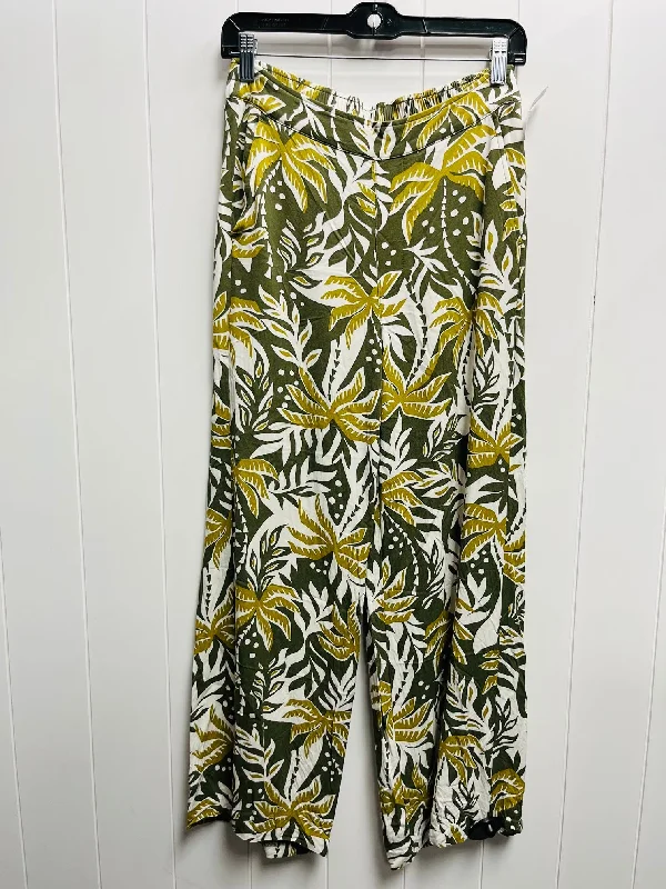 Pants Wide Leg By Old Navy In Green, Size: M