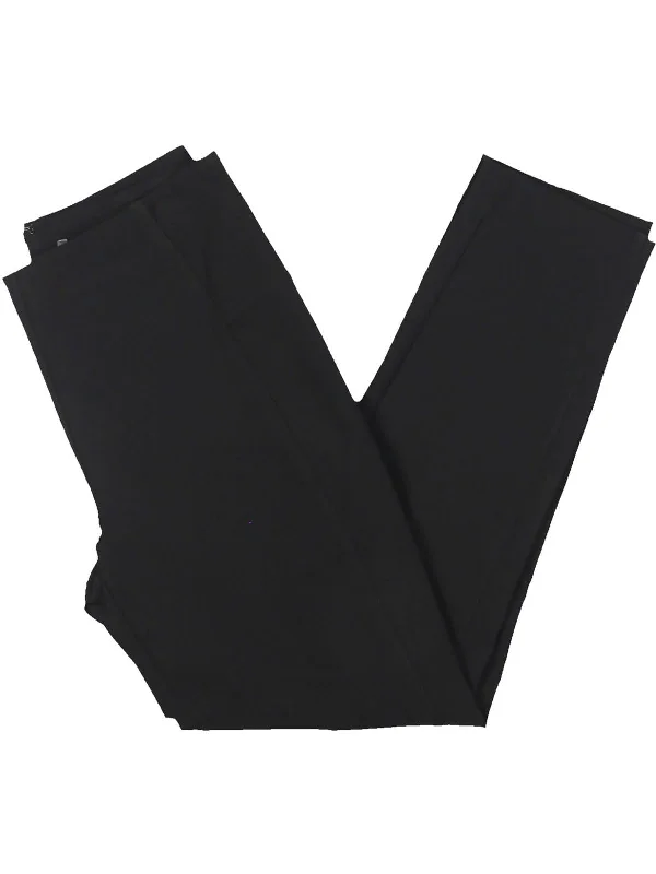 Womens Mid-Rise Office Trouser Pants