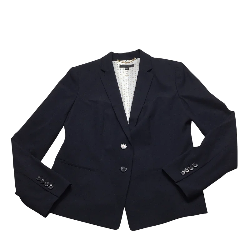 Blazer By Ann Taylor In Navy, Size: 8