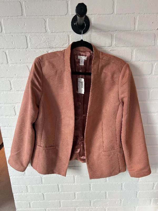 Blazer By Chicos In Orange, Size: L