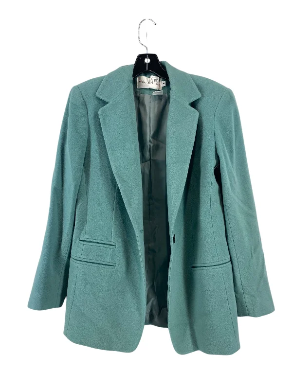 Blazer By Jm Collections In Teal, Size: 4