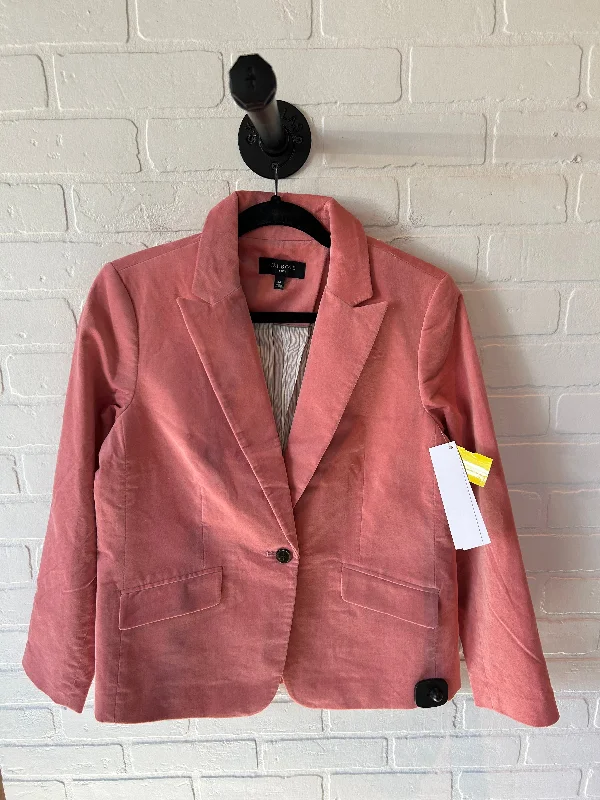 Blazer By Talbots In Peach, Size: Mp