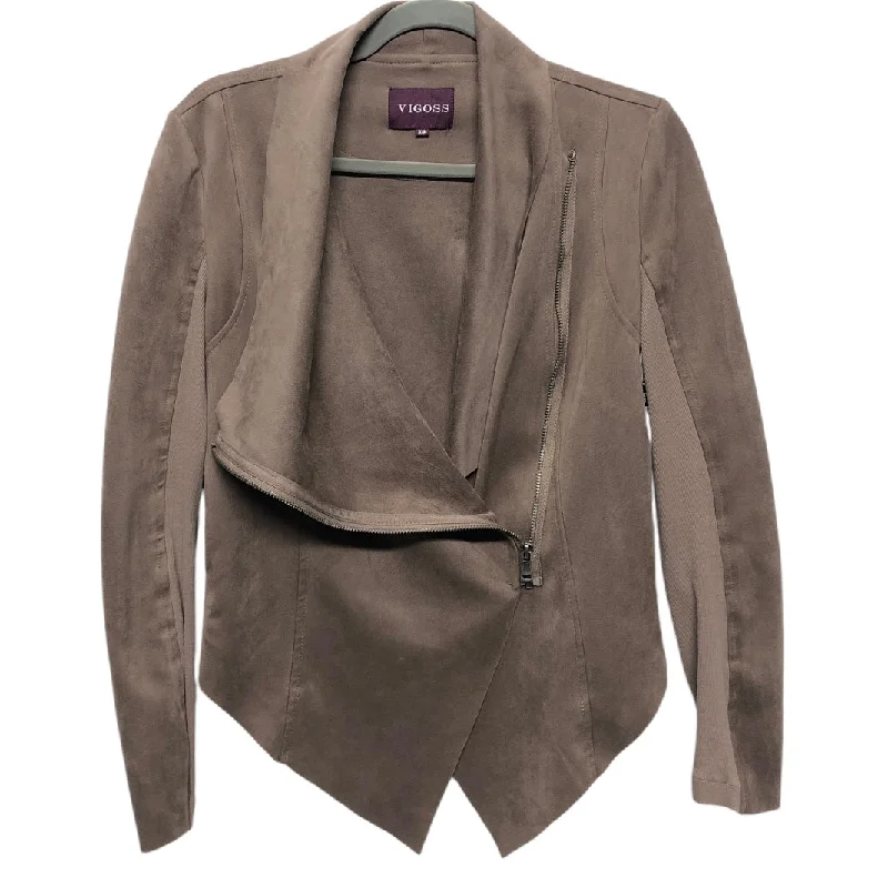 Blazer By Vigoss In Tan, Size: Xs