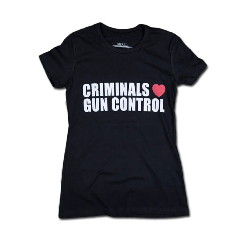 Criminals Love Gun Control - Women's