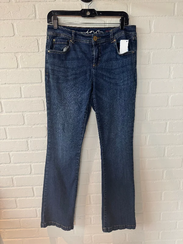 Jeans Boot Cut By Inc In Blue Denim, Size: 6