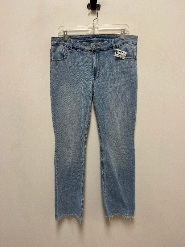 Jeans Boot Cut By Old Navy In Blue Denim, Size: 14