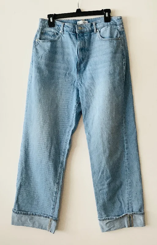 Jeans Skinny By Loft In Blue Denim, Size: 10