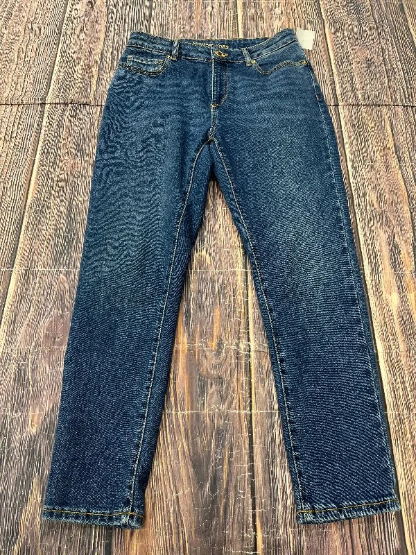 Jeans Skinny By Michael Kors In Blue Denim, Size: 6