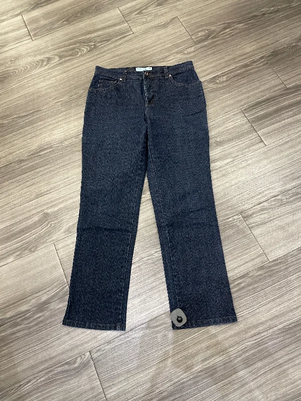 Jeans Straight By Charter Club In Blue, Size: 8