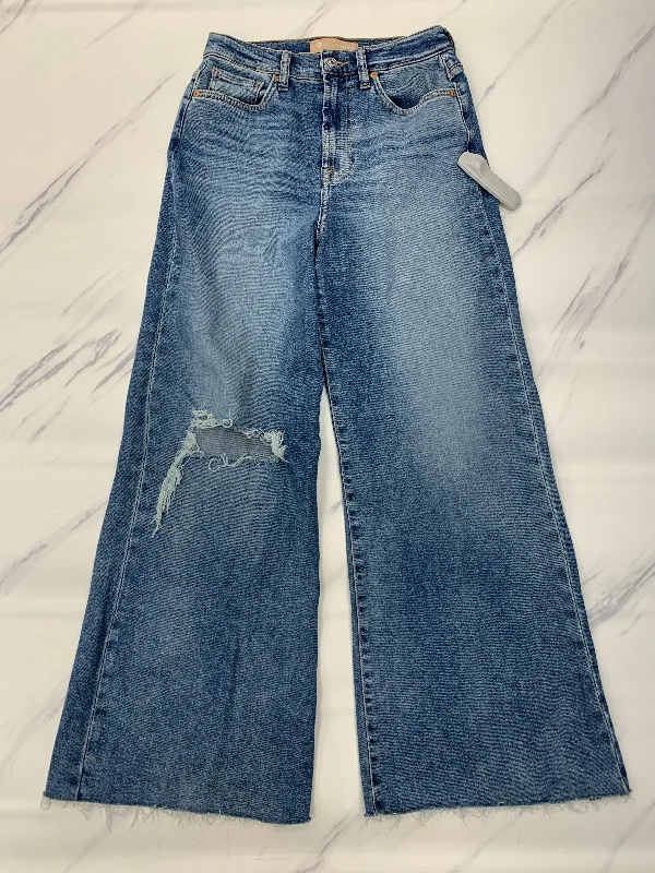 Jeans Wide Leg By 7 For All Mankind In Blue, Size: 2