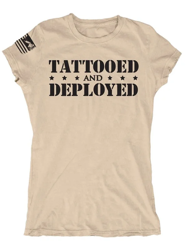 Women's Tattooed and Deployed Tee